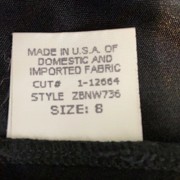 David Meister Linear Animal Print Halter Dress - Picture 6 of 7